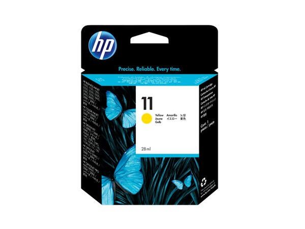 HP Original 11 Druckerpatrone gelb 2.550 Seiten 28ml (C4838AE)