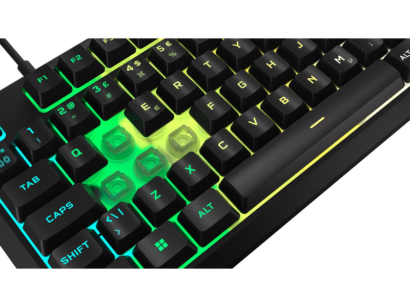Corsair K55 CORE RGB - Gaming Tastaturen - Englisch - US - Schwarz