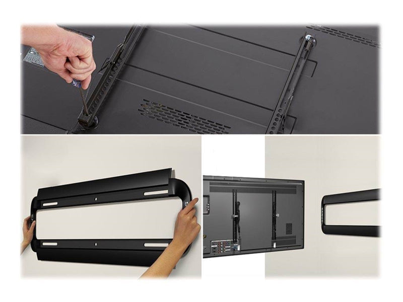 Sanus Premium Series VMT5 bracket - for flat panel - black 34.02 kg 50" 100 x 100 mm
