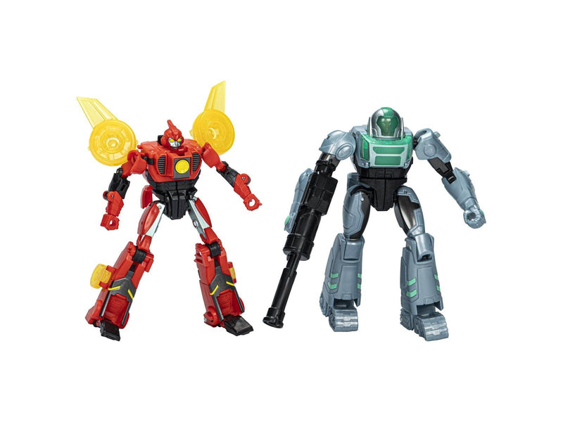 Transformers EarthSpark Cyber-Combiner Terran Twitch and Robby Malto 12.5 cm