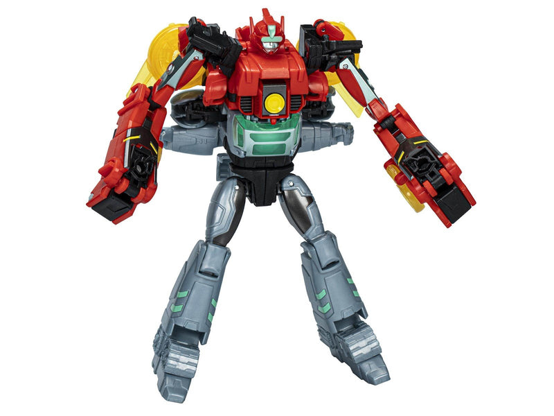 Transformers EarthSpark Cyber-Combiner Terran Twitch and Robby Malto 12.5 cm