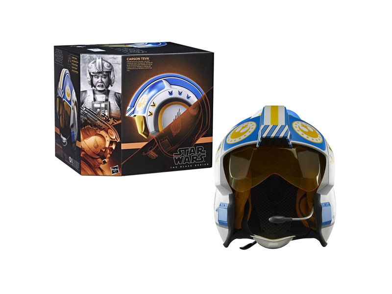 Star Wars The Black Series Electronic Helmet Carson Teva