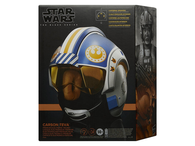 Star Wars The Black Series Electronic Helmet Carson Teva