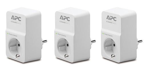 APC PM1W-GR 3er Set Essential SurgeArrest 1 Ausgang, 230 V