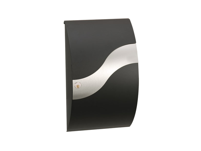 MEFA Wave 630 mit Ruko-Schloss, Schwarz/Edelstahl