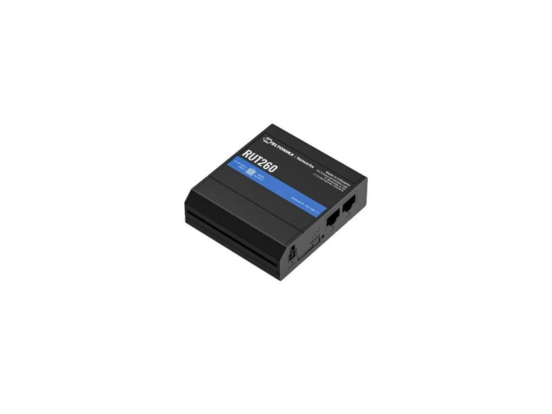 Teltonika RUT260 - wireless router - WWAN - Wi-Fi - 3G 4G - DIN rail mountable - Wireless router N Standard - 802.11n