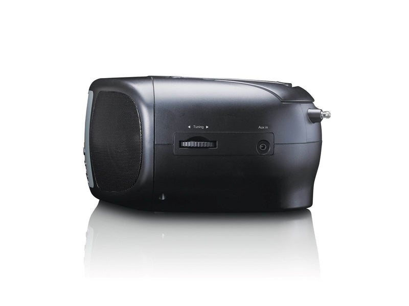 Lenco SCD-860BK - Portable DAB+/FM Radio with Bluetooth® CD Player and large LCD colour display - Black - DAB/DAB+/FM - Stereo -