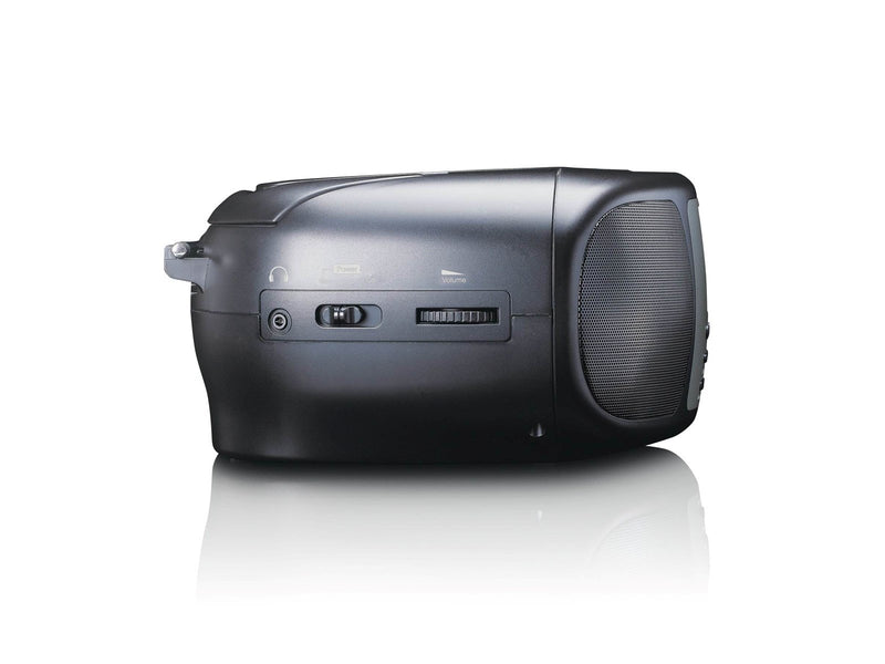 Lenco SCD-860BK - Portable DAB+/FM Radio with Bluetooth® CD Player and large LCD colour display - Black - DAB/DAB+/FM - Stereo -