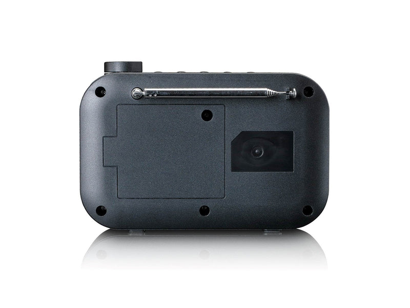 Lenco PDR-026BK - Portable DAB+/FM radio with Bluetooth® - Black - DAB/FM - Mono - schwarz