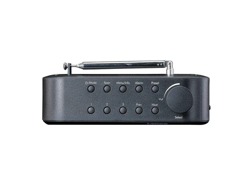 Lenco PDR-026BK - Portable DAB+/FM radio with Bluetooth® - Black - DAB/FM - Mono - schwarz