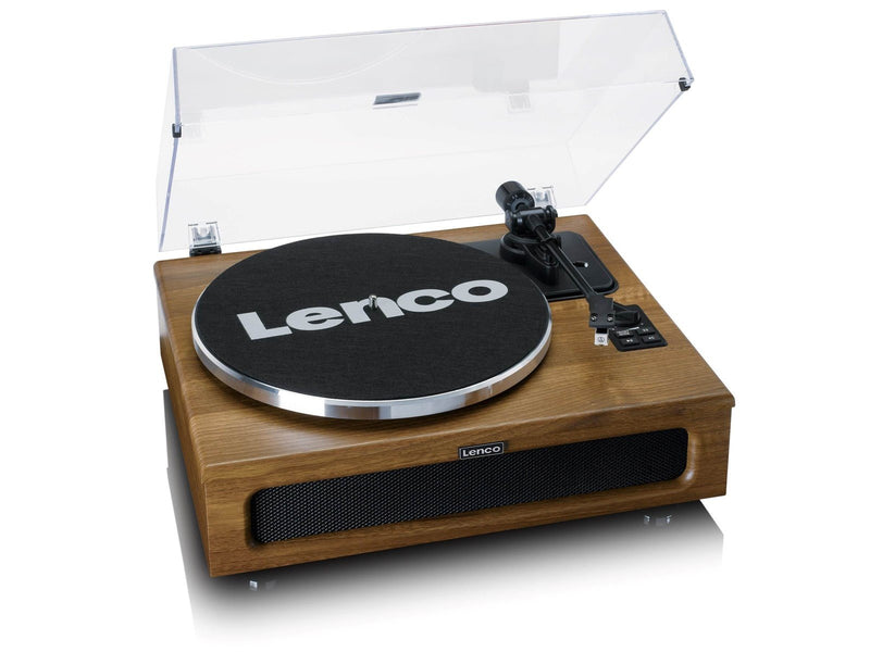 Lenco LS-410WA - Record Player with 4 built-in speakers - Wood - Plattenspieler