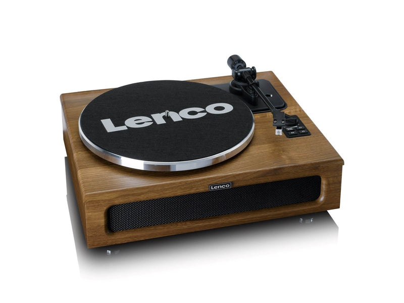 Lenco LS-410WA - Record Player with 4 built-in speakers - Wood - Plattenspieler