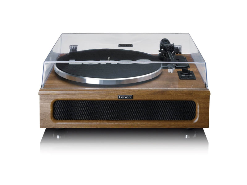 Lenco LS-410WA - Record Player with 4 built-in speakers - Wood - Plattenspieler