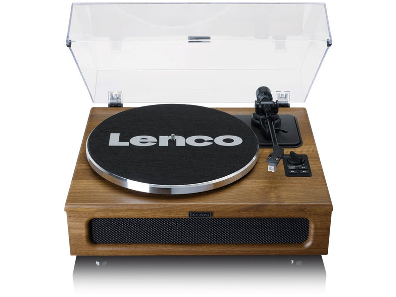 Lenco LS-410WA - Record Player with 4 built-in speakers - Wood - Plattenspieler