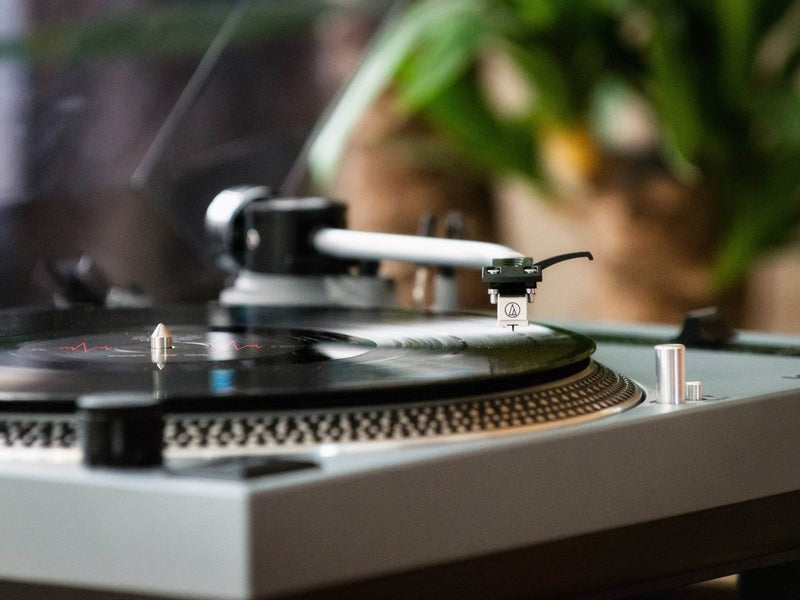 Lenco L-3810GY - Direct-drive Record Player with USB/PC encoding - Grey - Plattenspieler Grau