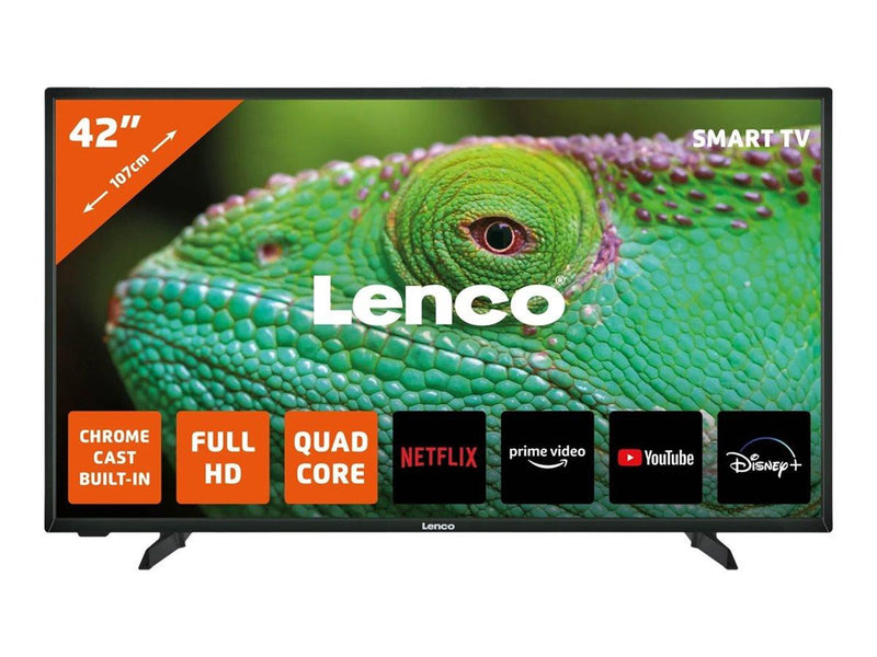 Lenco 42" Flachbild TV LED 1080p (Full HD) LED-4243BK