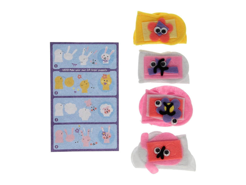 Wins Holland Make your own Finger Puppets Easter 4pcs.
