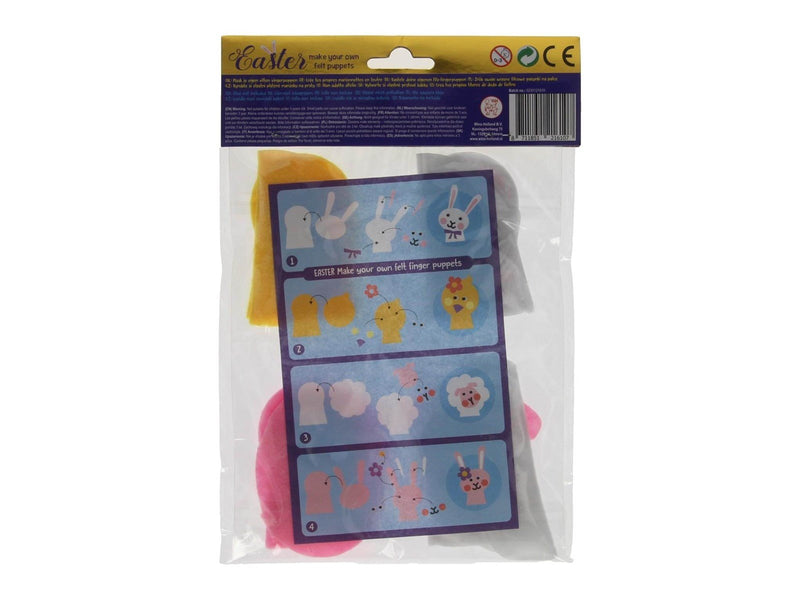 Wins Holland Make your own Finger Puppets Easter 4pcs.