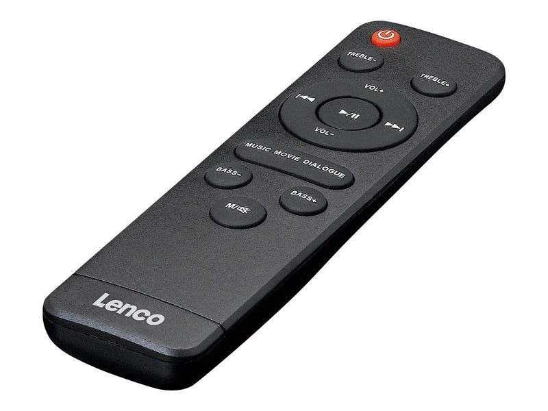Lenco SBW-801BK - Bluetooth® soundbar with wireless subwoofer - Black