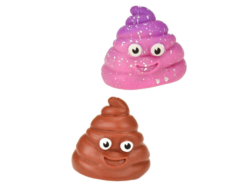 Toi-Toys Funny Poo Sticky Stretchy Smiling Turd (Assorted)