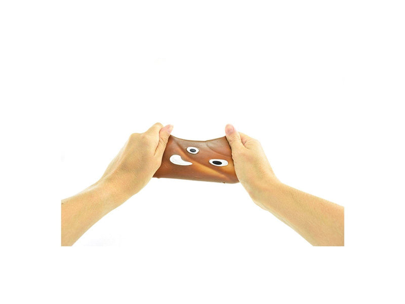 Toi-Toys Funny Poo Sticky Stretchy Smiling Turd (Assorted)