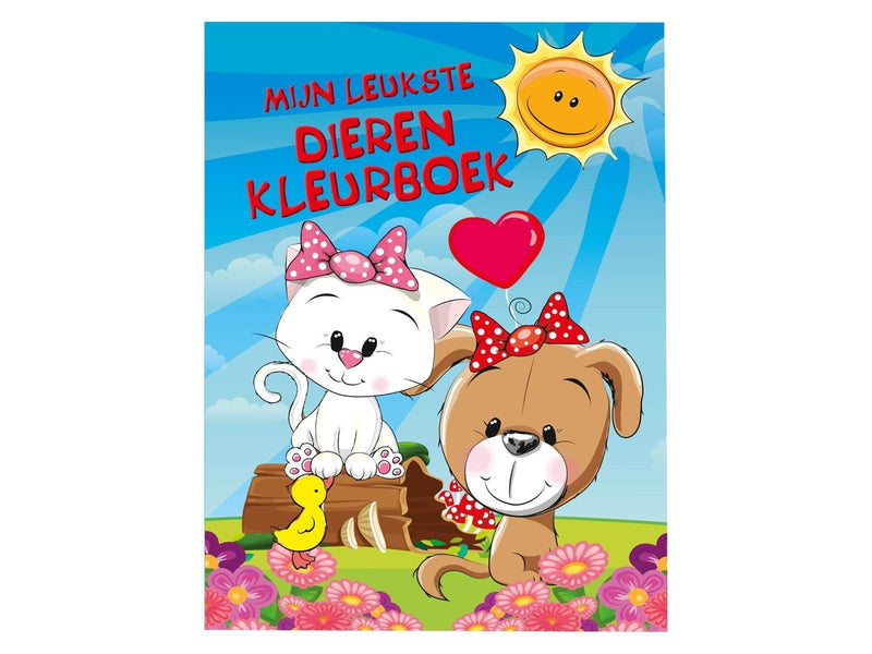 Mondikaarten My Cutest Animal Coloring Book 48 pages.