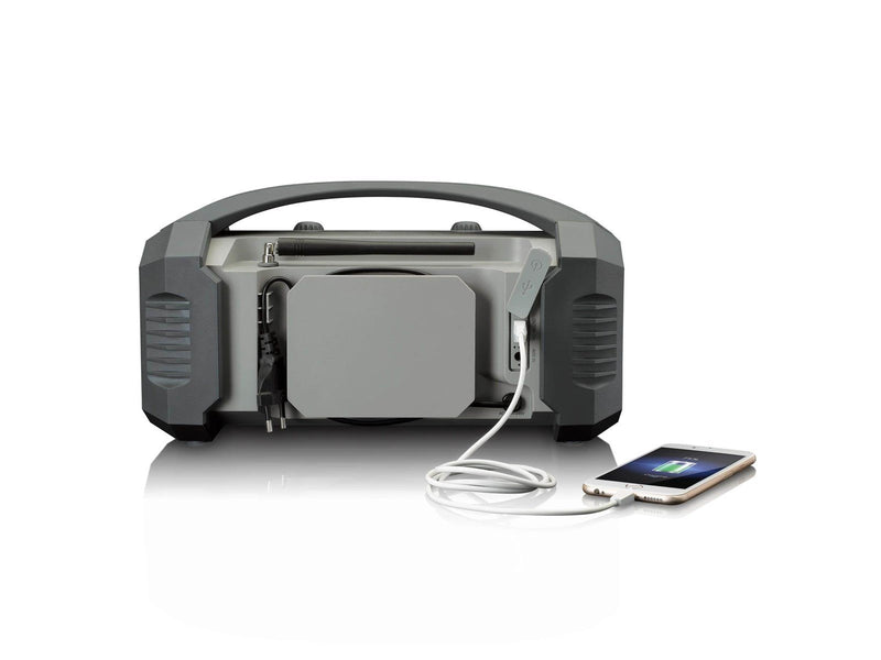 Lenco ODR-150GY - DAB+/FM - Stereo - Grau
