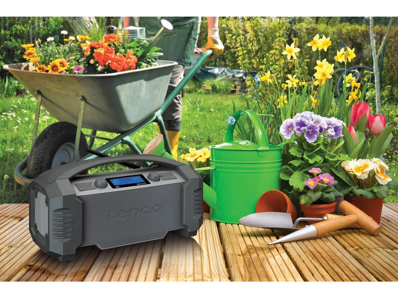 Lenco ODR-150GY - DAB+/FM - Stereo - Grau