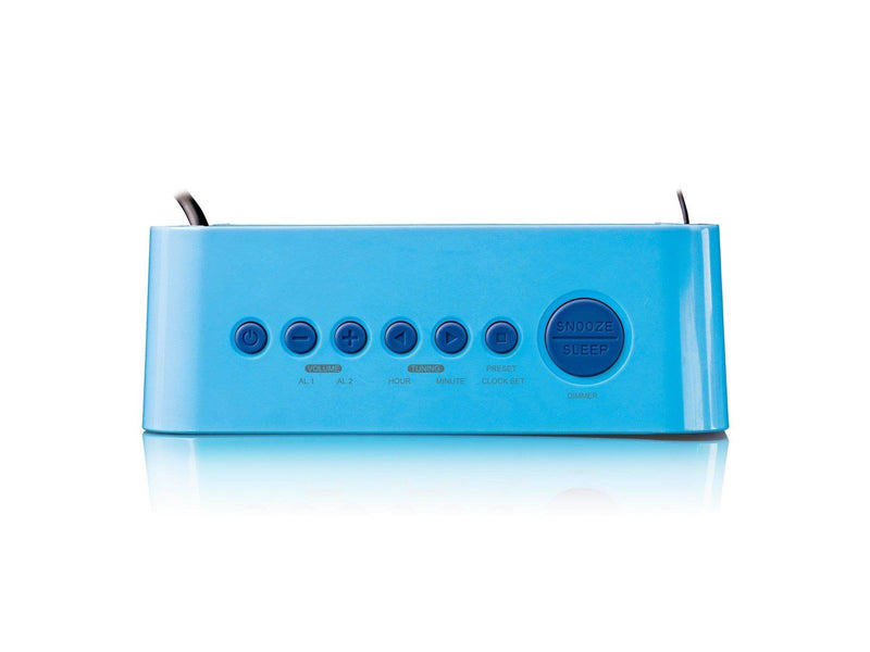 Lenco CR-205BU - FM - Mono - Blau