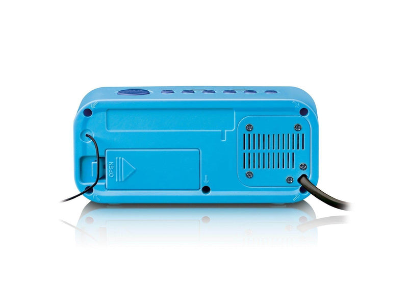 Lenco CR-205BU - FM - Mono - Blau