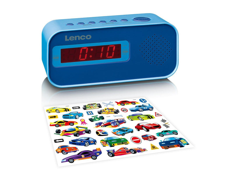 Lenco CR-205BU - FM - Mono - Blau