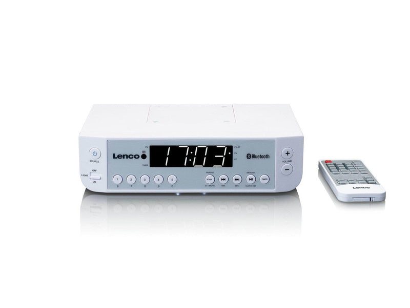 Lenco KCR-100 - FM - Mono - Weiß