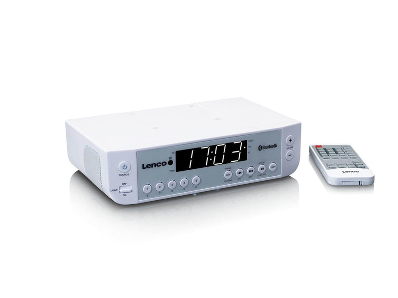 Lenco KCR-100 - FM - Mono - Weiß