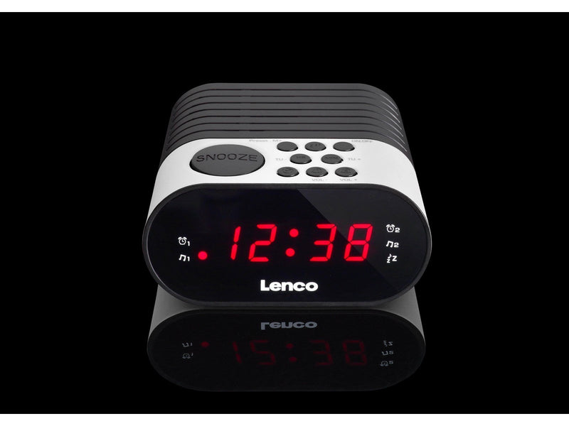 Lenco CR-07 WHITE - FM - Mono - Weiß
