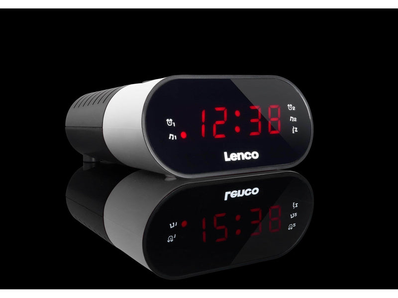 Lenco CR-07 WHITE - FM - Mono - Weiß