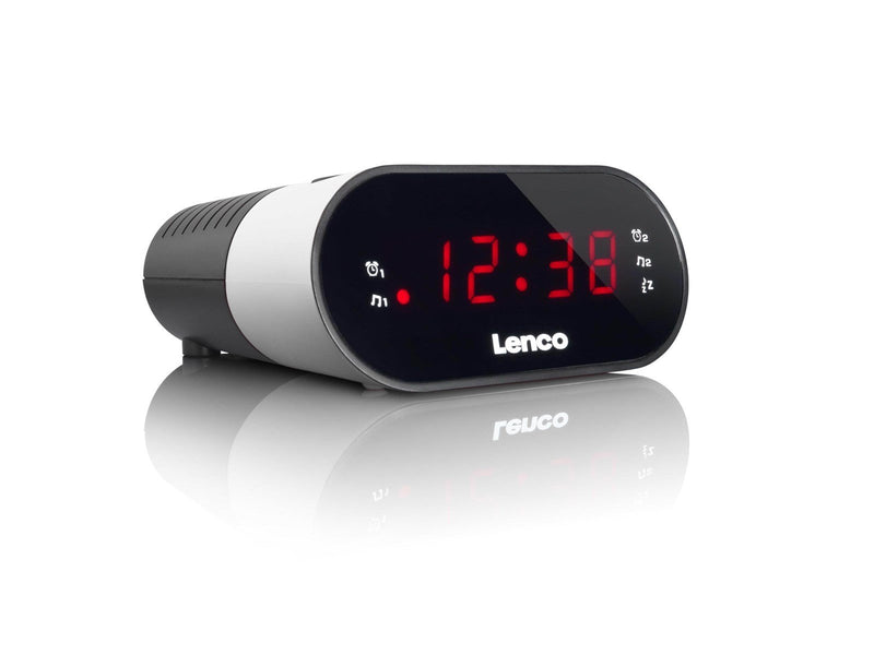Lenco CR-07 WHITE - FM - Mono - Weiß