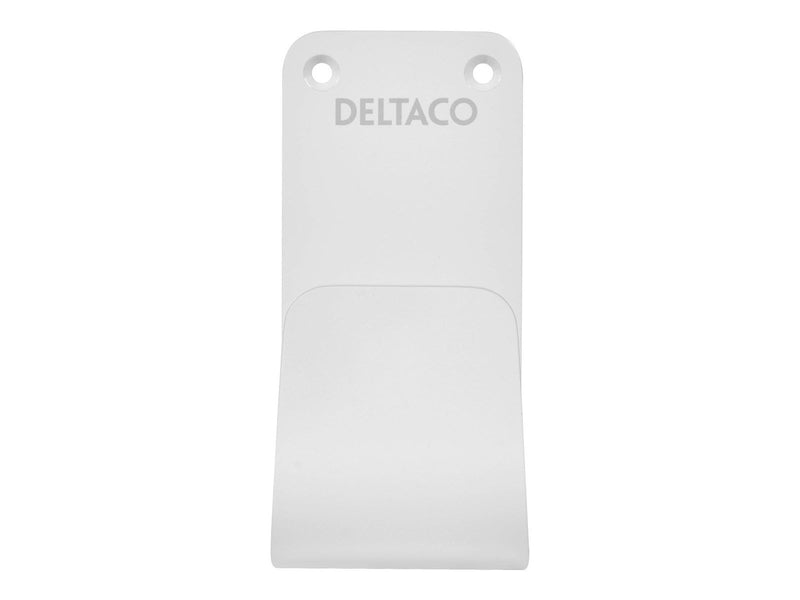 Deltaco E-charge Cable Hook Stainless Steel SS304 white