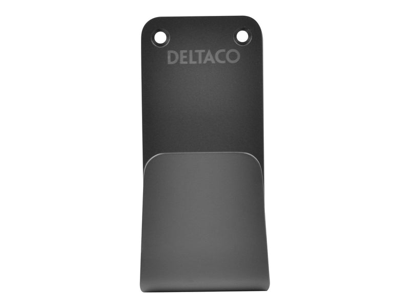 Deltaco E-Charge Cable Hook Stainless Steel SS304 black