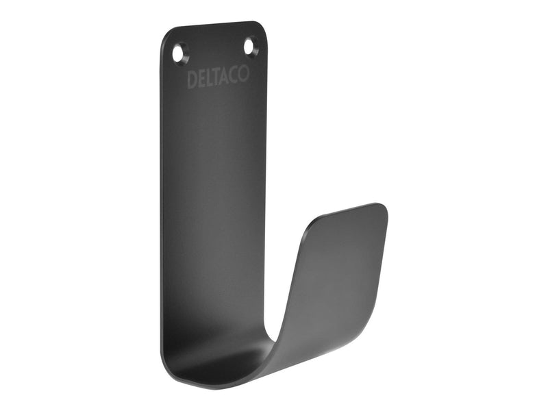 Deltaco E-Charge Cable Hook Stainless Steel SS304 black