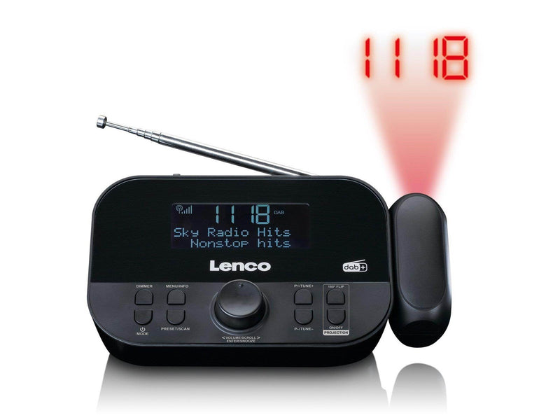 Lenco CR-615BK - DAB/FM - Mono - schwarz