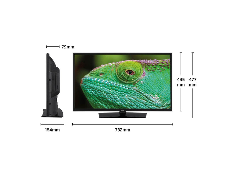 Lenco 32" Flachbild TV DVL-3273BK LED 720p