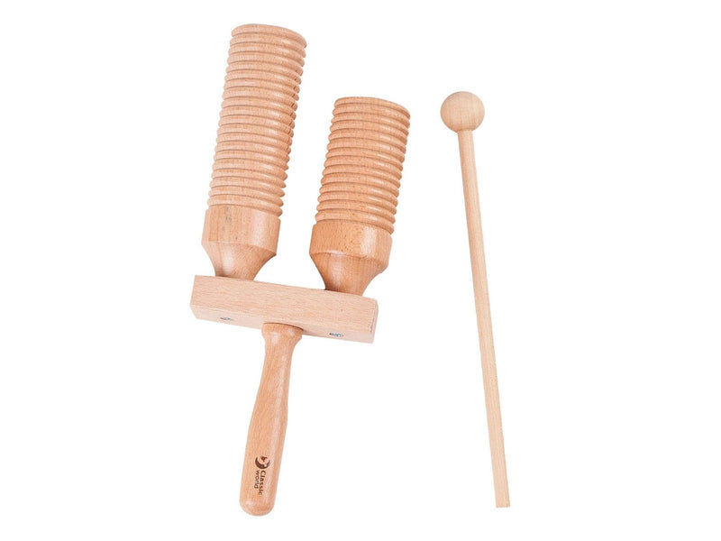 Classic World Guiro Double with Stick