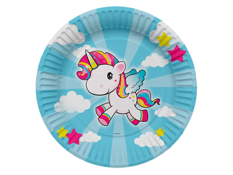 Folat BV Unicorn Plates 8pcs.