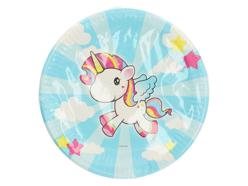 Folat BV Unicorn Plates 8pcs.