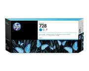 HP Original 728 Druckerpatrone - cyan (F9K17A)