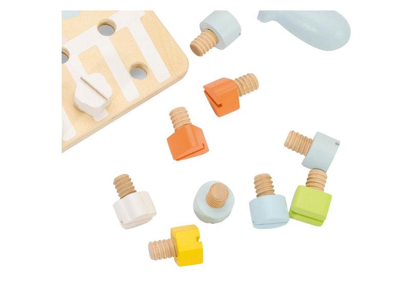 Classic World Wooden Screwboard Coordination Game 27pcs.
