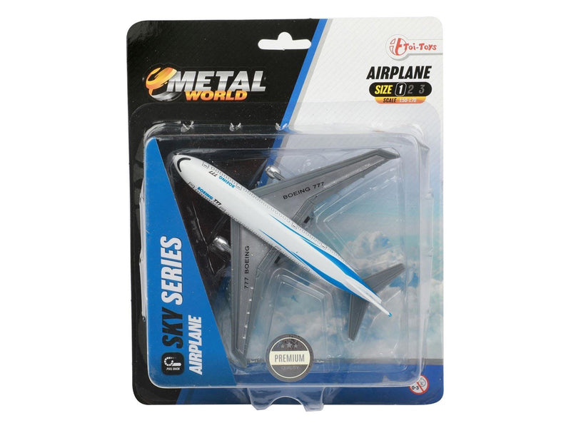 Toi-Toys Pull Back Airplane Metal Boeing 777