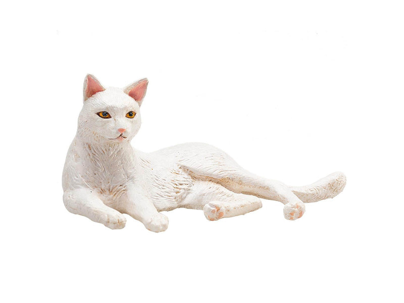 Mojo Farmland Lying Cat White - 387368