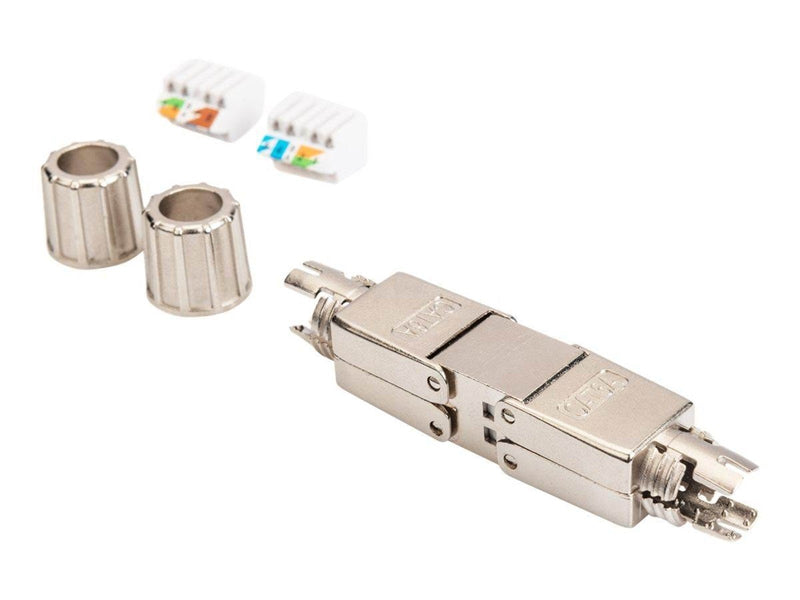DIGITUS Professional network coupler - Silber