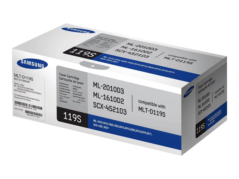 Samsung MLT-D119S - black - original - toner cartridge - Tonerpatrone Schwarz
